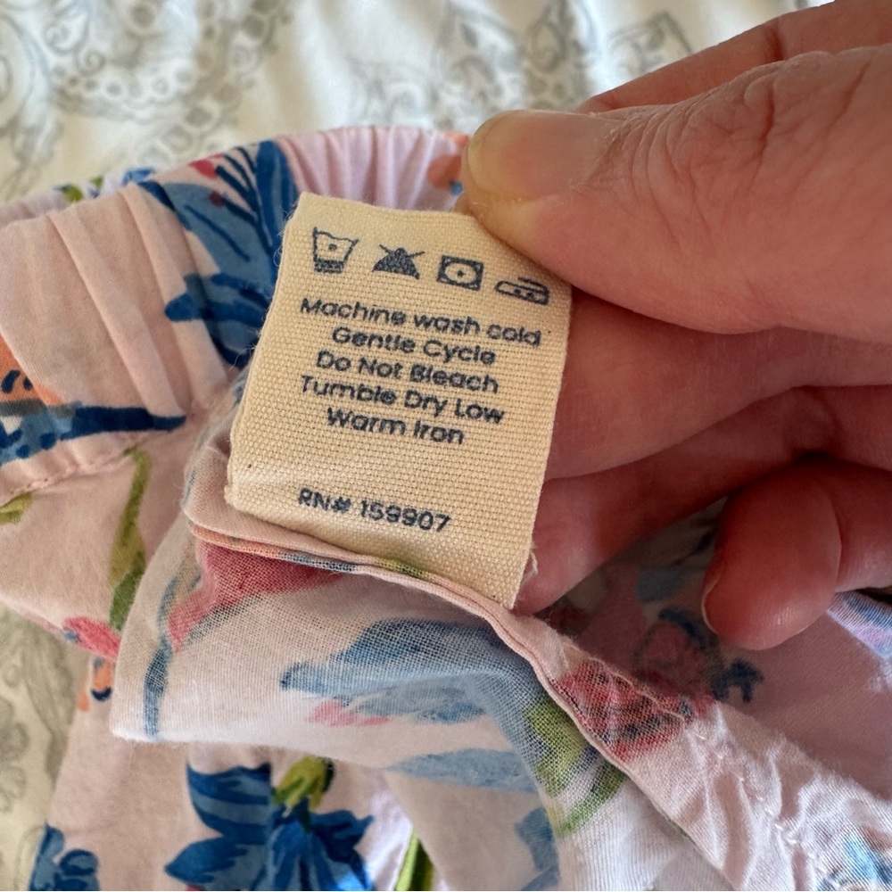 Anthropologie | Printfresh Size Large Hummingbird Haven Pajama Pants w/ Pockets - Picture 10 of 12